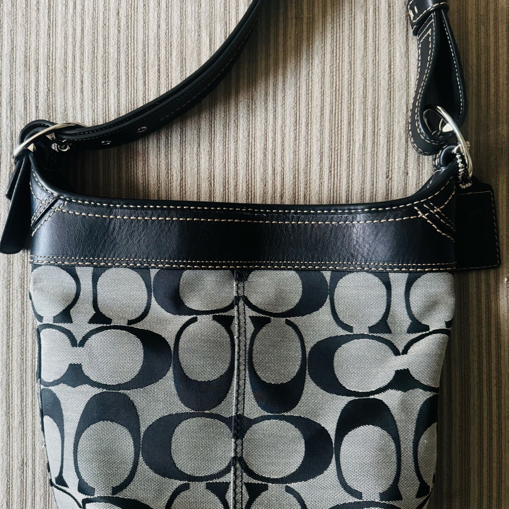 Stylish Black and Gray Women's Bag